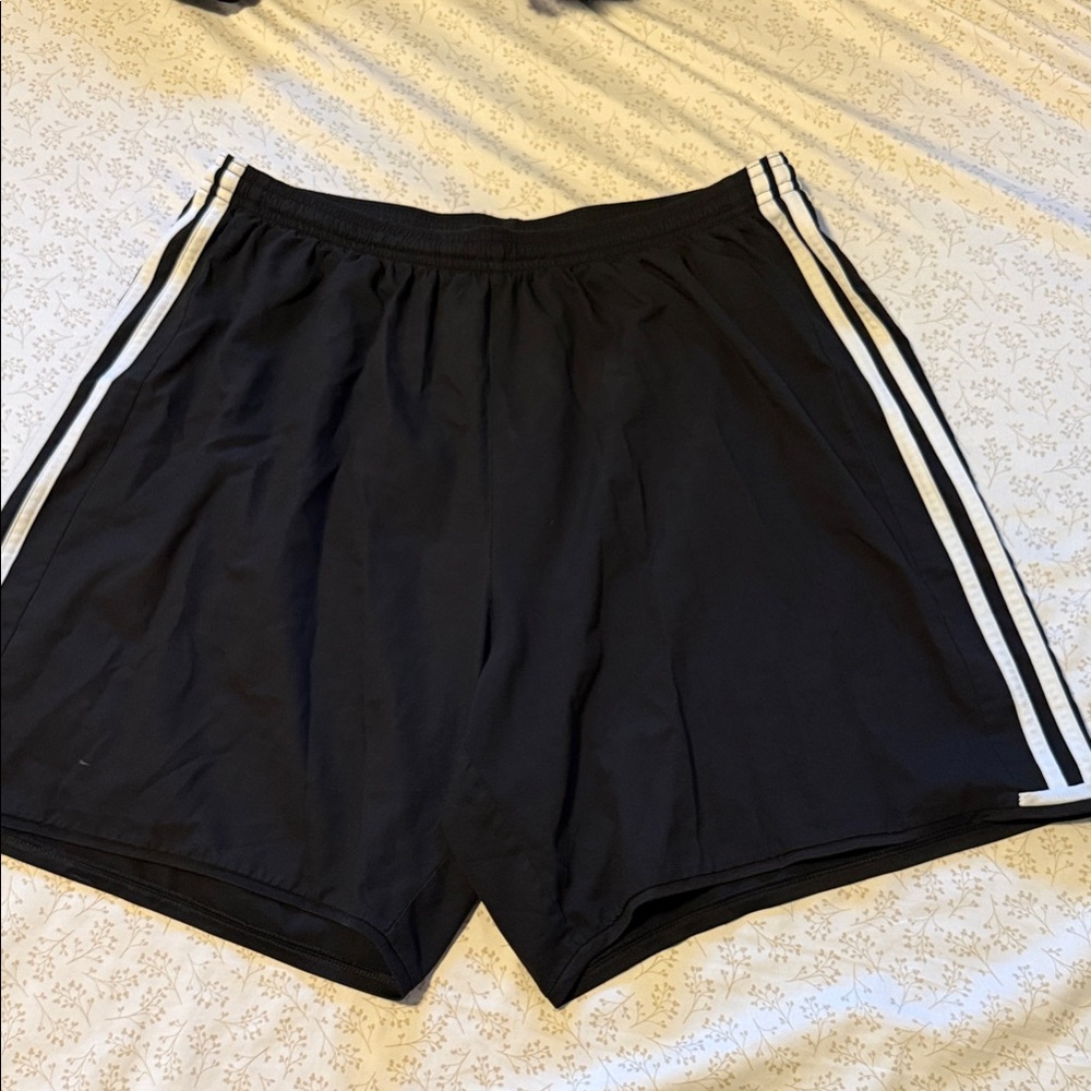 Adidas Black Athletic kids Shorts